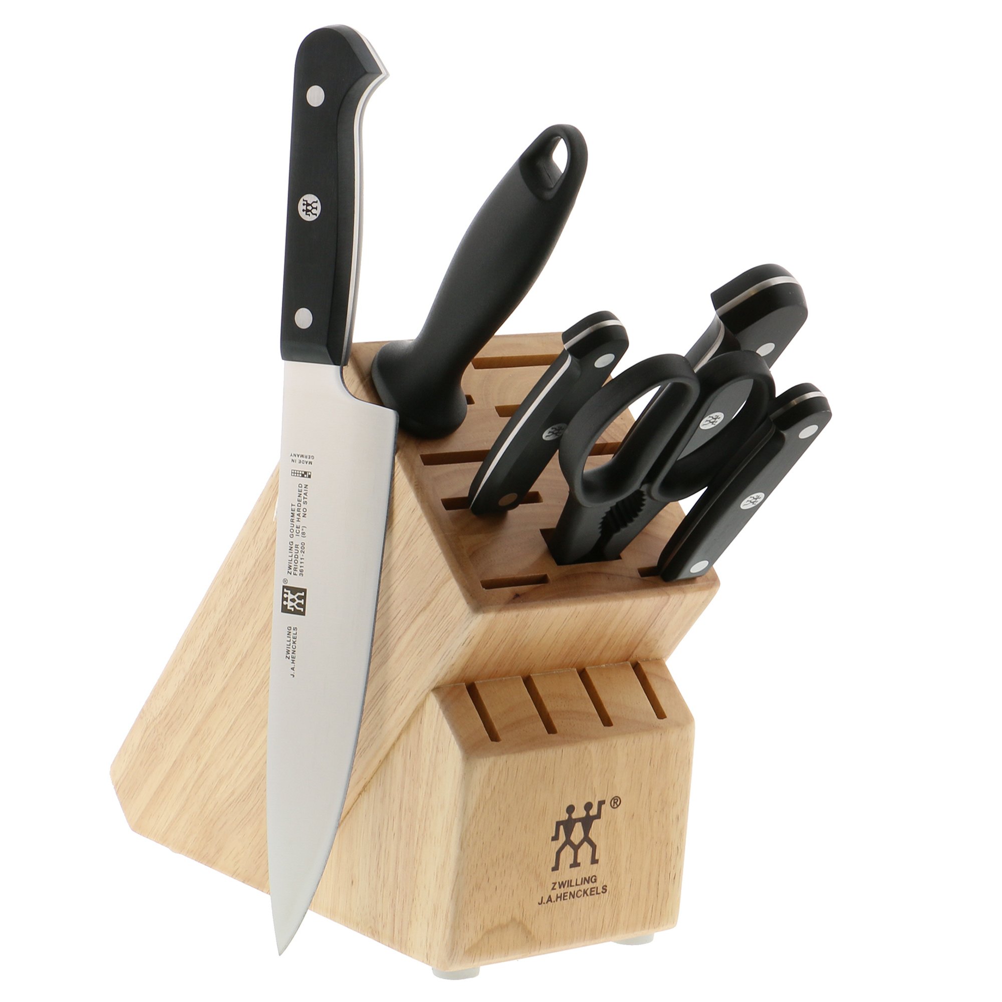 ZWILLING JA HENCKELS 35本SET Zwilling J.A. Henckels Four Star Chef's & Santoku Knife Set